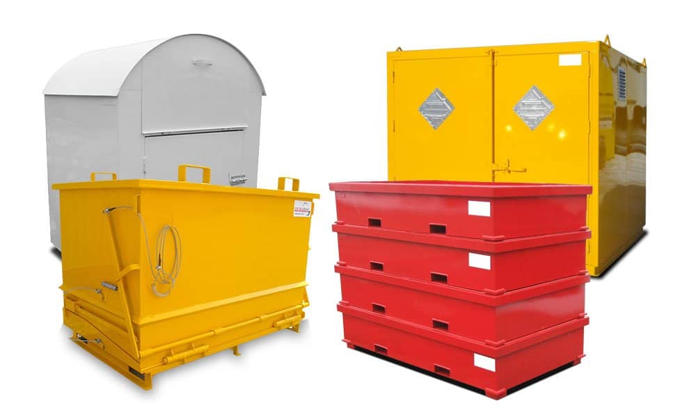 Specialized containers and crates