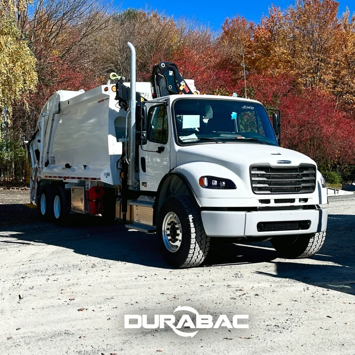 Two 25-Cubic-Yard Sprinters with HIAB Cranes for Armtruck Limited