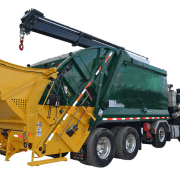 Sprinter Rear Loader with Crane for Semi-Buried Containers