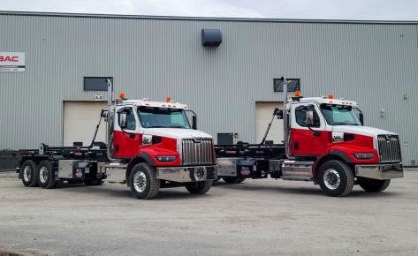 Two “Above Frame” Roll-offs for Loraas Disposal North Ltd