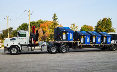 Delivery of CDR-5050 containers to MRC de La Haute-Yamaska