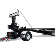 Roll-off dolly pup trailer